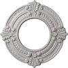 Ekena Millwork Benson Ceiling Medallion (Fits Canopies up to 4 1/8"), 9"OD x 4 1/8"ID x 5/8"P CM09BNUWF